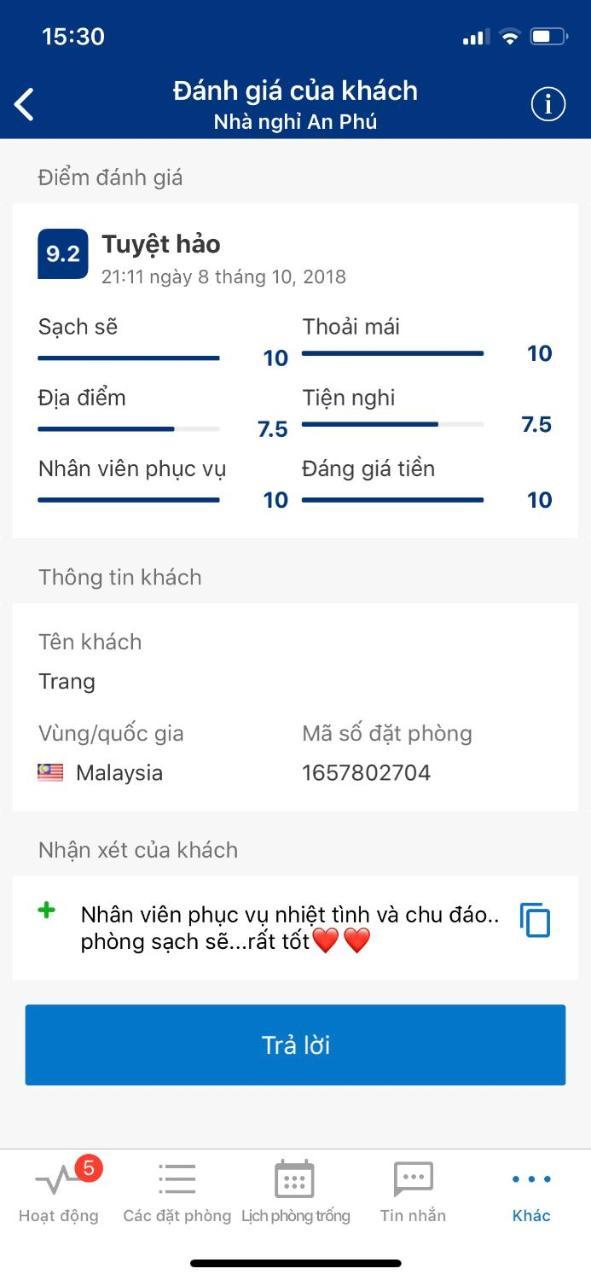 Hotel Nha Nghi An Phu Hanoi Zewnętrze zdjęcie